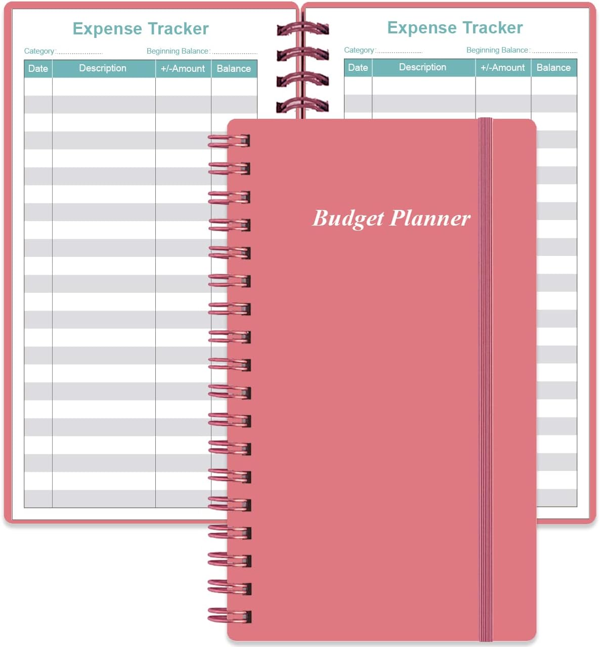 Budget Planner - A6 Expense Budget Tracker, Budget Book for Ledger Book, Money Organizer for Wallet, 3.75